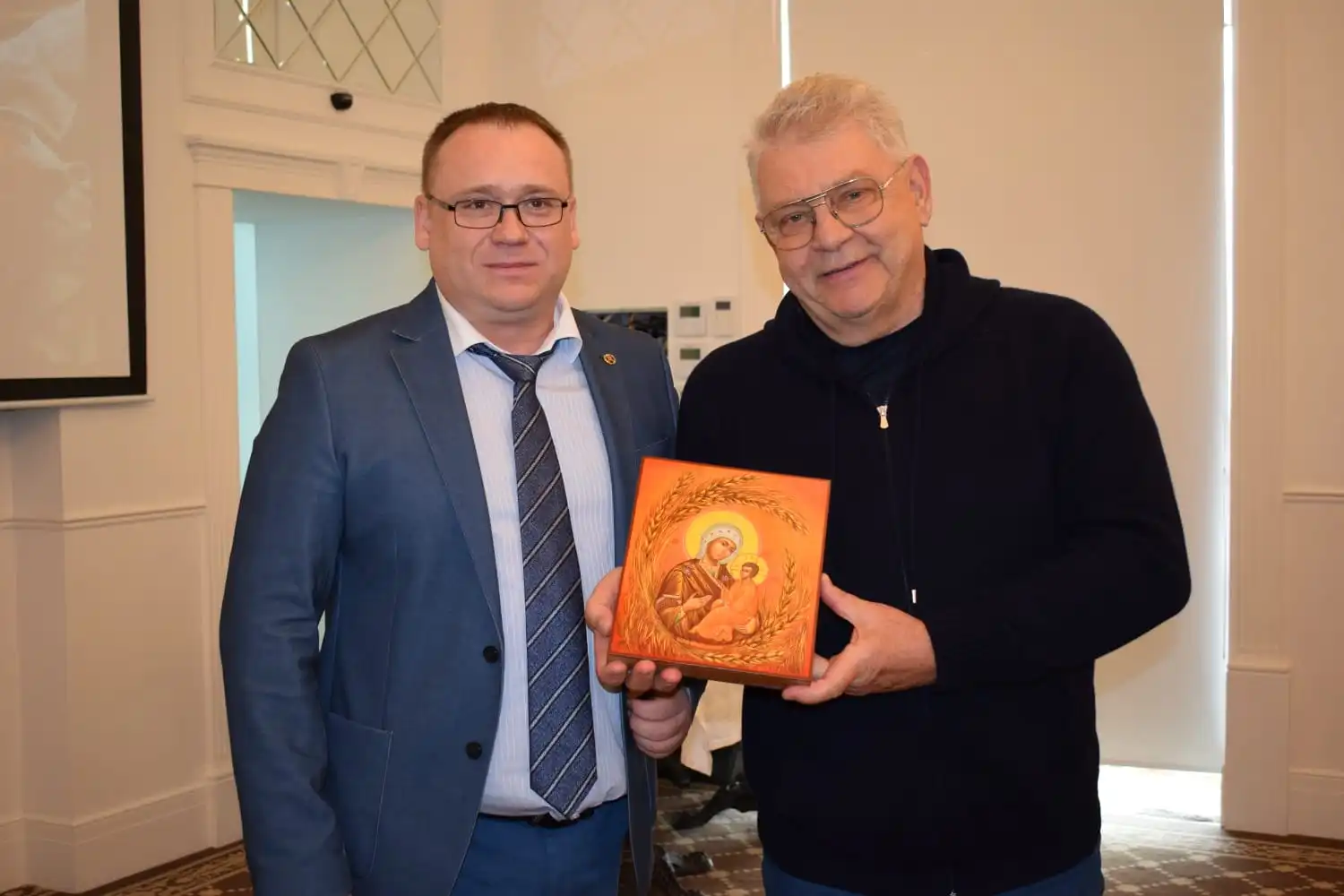 Освященную икону Российского Союза пекарей передали на временное хранение в Шебекино