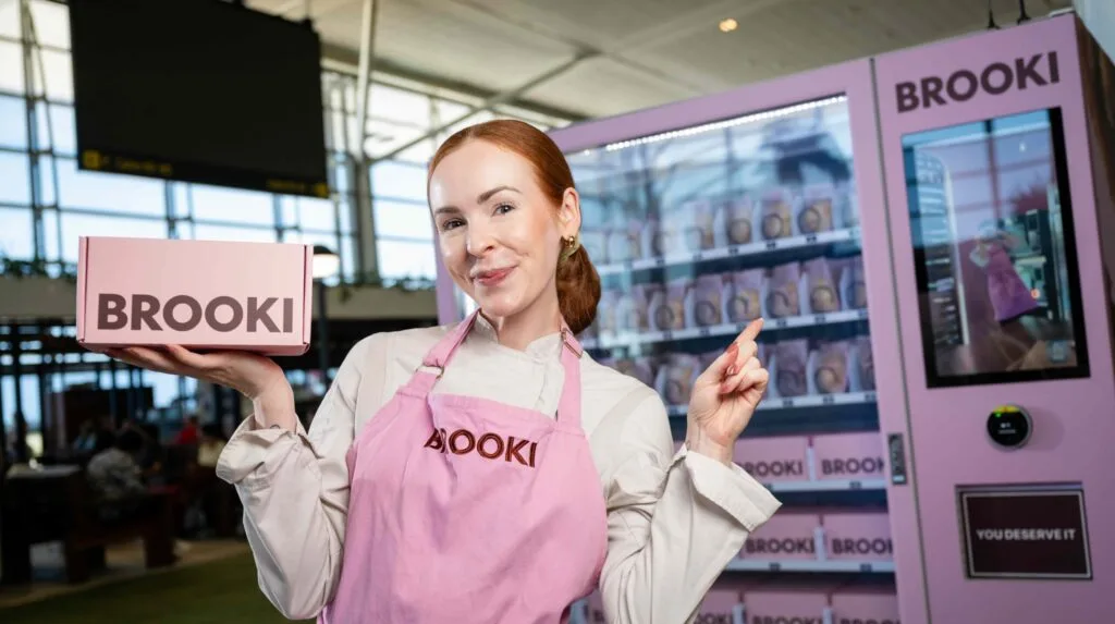 Brooki Bakehouse запустила первый автомат по продаже печенья в аэропорту Брисбена